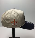 Houston Astros '47 Brand MLB Natural Base Knock Hitch Adjustable Snapback Hat