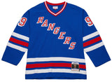 Wayne Gretzky New York Rangers Mitchell & Ness Authentic NHL Jersey 1996-1997