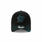 2023 Miami Marlins M New Era MLB Neo 39THIRTY Stretch Fit Flex Mesh Back Cap Hat