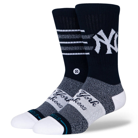 New York Yankees Closer NY Stance MLB Baseball Crew Socks Large Men's 9-13