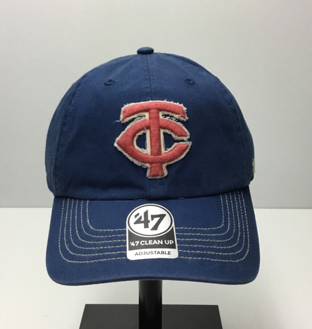 Minnesota Twins '47 Brand MLB Blazer Clean Up Adjustable Strapback Hat