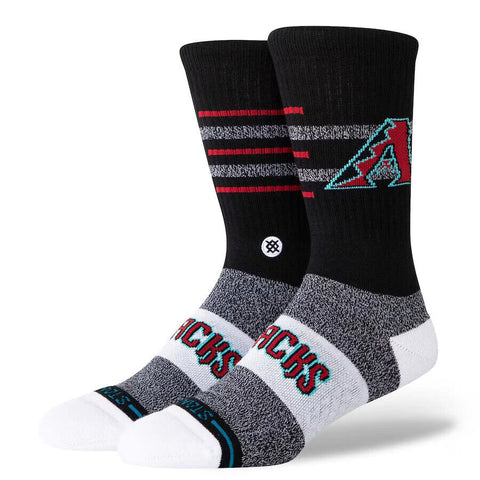 Arizona Diamondbacks Closer AZ Stance MLB Baseball Crew Socks Large Men's 9-13
