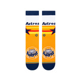 Houston Astros Astrodome Stance MLB Baseball Crew Socks Large Men's 9-13