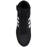 2023 Adidas HVC 2 Boys Black/White/Gum Wrestling Shoes Sizes Kids Sizes Youth