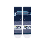 Tampa Bay Rays Closer TB Stance MLB Baseball Crew Socks Large Men's 9-13