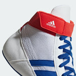 2023 Adidas HVC 2 USA White/Red/Royal Blue Adult Wrestling Shoes Men's Sizes