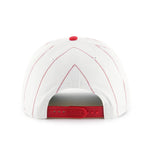 2024  ’47 Los Angeles Angels Cooperstown Collection White Pinstripe Snapback