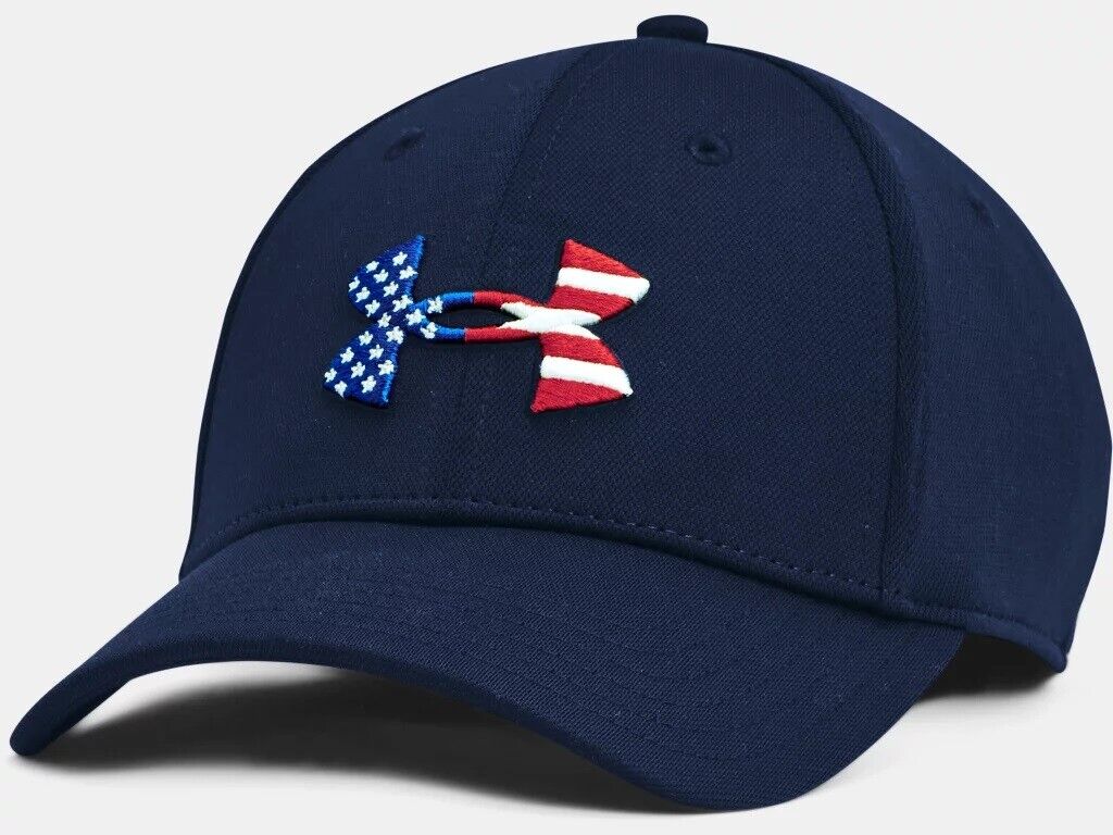 Under Armour Men's UA Freedom Blitzing Stretch Fit Cap Flex Hat
