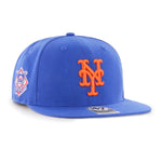 New York Mets 47 Brand MLB Captain Adjustable Snapback Hat Blue