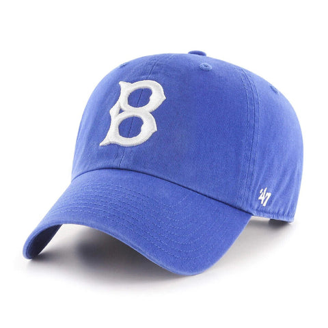 Los Angeles Dodgers '47 Brand MLB Clean Up Adjustable Strapback Hat Dad Cap