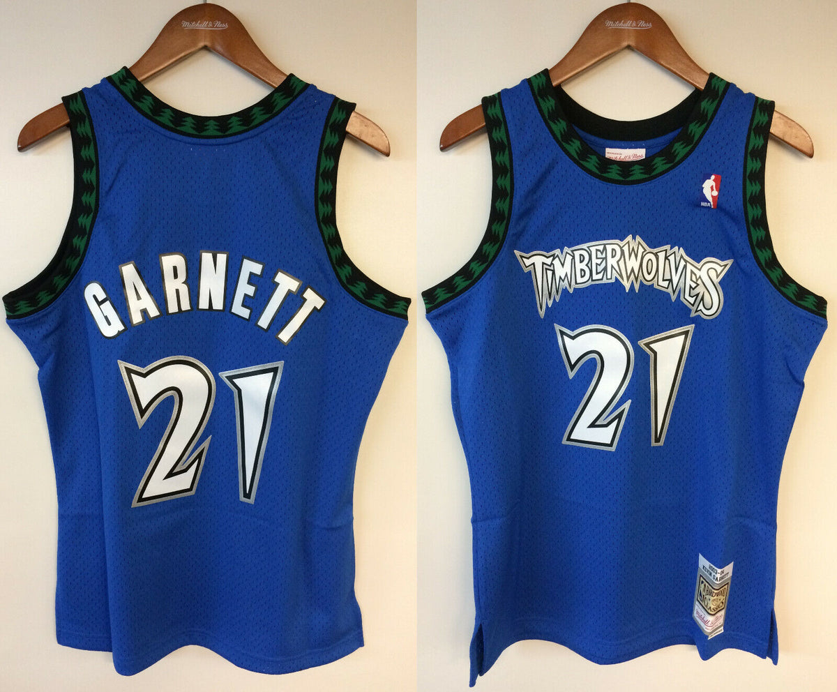  Mitchell & Ness NBA Swingman Jersey Timberwolves 03 Kevin  Garnett : Sports & Outdoors