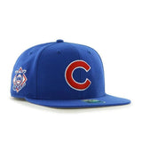 2024 Chicago Cubs 47 Royal Sure Shot Captain MLB Adjustable Snapback Hat Cap