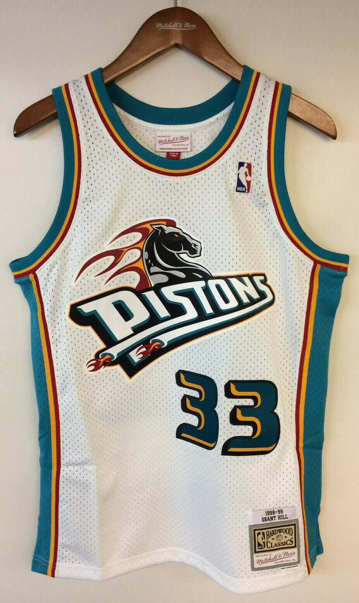 Mitchell & Ness Grant Hill Detroit Pistons 1998-99 NBA Swingman Jersey  - Size M
