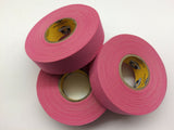 Pink Hockey Stick Tape - 1x27 Yards - 3 Rolls - Howies Hockey Tape - Grip Tape