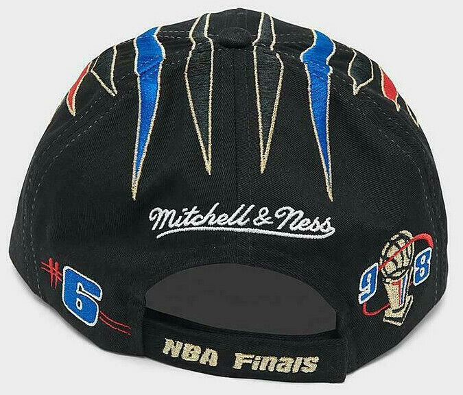 Mitchell & Ness 1998 NBA Finals Snapback Hat - White/Black