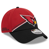 2023 Arizona Cardinals New Era 9FORTY NFL Sideline Adjustable Snapback Hat Cap