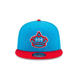 2023 Miami Marlins City Connect New Era 9FIFTY MLB Snapback Hat Cap Light Blue
