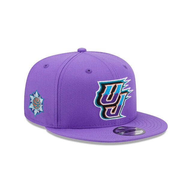 New Era Utah Jazz Seasonal Corduroy 9FIFTY Snapback Hat, Dark Green, Size