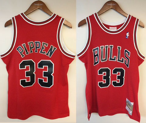Scottie Pippen Chicago Bulls Mitchell & Ness 1997-1998 Red Authentic Jersey HWC