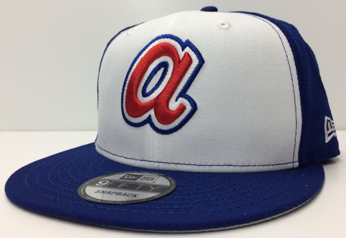 Mitchell & Ness Cooperstown Collection Atlanta Braves Baseball Hat  Fitted 7 1/2