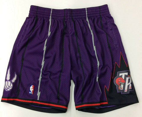 Toronto Raptors Mitchell & Ness NBA Authentic Swingman Men's Mesh Shorts Purple