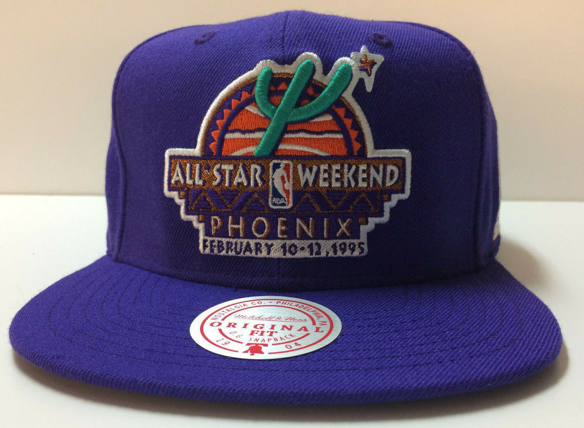 Men's Turquoise Phoenix Suns Hardwood Classics 1995 NBA All-Star Weekend  Desert Snapback Hat