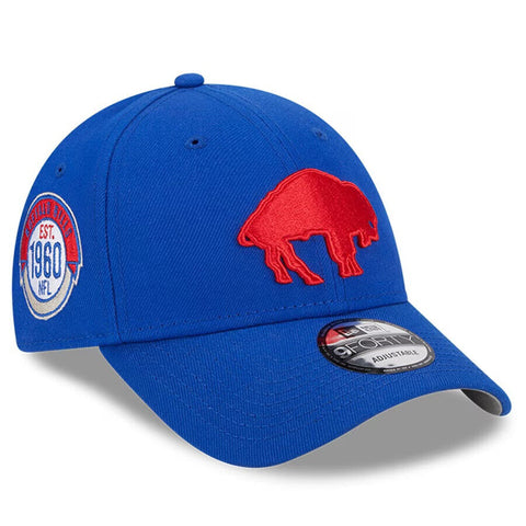 2023 Buffalo Bills New Era 9FORTY NFL Sideline Historic Adjustable Snapback Hat