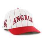 2024  ’47 Los Angeles Angels Cooperstown Collection White Pinstripe Snapback