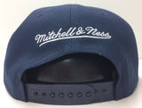 2022 Detroit Pistons Mitchell & Ness NBA Snapback Hat 2Tone Flat Brim Cap