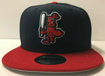 Boston Red Sox New Era 9FIFTY Cooperstown Snapback Hat Cap 950 2Tone Swinging