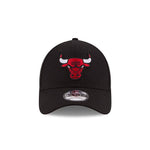 2023 Chicago Bulls New Era 9FORTY NBA Adjustable Strapback Hat Cap Black 940