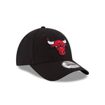 2023 Chicago Bulls New Era 9FORTY NBA Adjustable Strapback Hat Cap Black 940