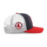 Boston Red Sox B '47 Brand MLB Cooperstown Trucker Adjustable Strapback Hat