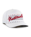 2024 WASHINGTON NATIONALS WHITE DOWNBURST 47 HITCH ADJUSTABLE SNAPBACK