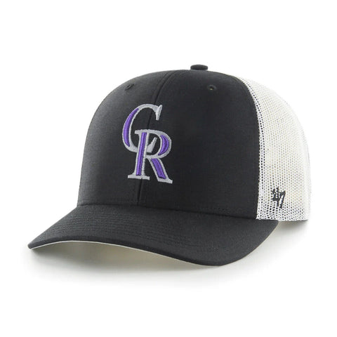 Colorado Rockies 47' MLB Mesh Trucker Adjustable Snapback Hat