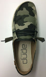 Hey Dude Wendy Print Camo Lightweight Casual Comfortable Slip On Women's Shoes