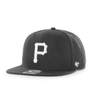 2024 PITTSBURGH PIRATES BLACK 47 CAPTAIN ADJUSTABLE SNAPBACK HAT