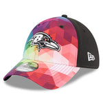 2023 Crucial Catch Baltimore Ravens New Era 39THIRTY NFL Sideline Hat
