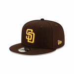 2023 San Diego Padres SD New Era 9FIFTY MLB Adjustable Snapback Hat Cap Brown