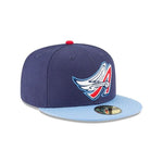 2023 Anaheim Angels New Era MLB 59FIFTY Fitted Cooperstown Edition Cap Hat 5950