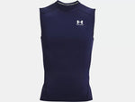 Under Armour Men's UA HeatGear Sonic Sleeveless Compression Shirt Workout Tank
