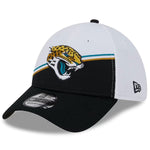2023 Jacksonville Jaguars New Era 39THIRTY NFL Sideline On-Field Cap Flex Hat
