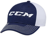 CCM Hockey Hopkins Performance Stretch Fit Flex Mesh Back Cap Hat