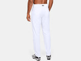 Under Armour Men's White UA Utility Relaxed Fit Open Bottom Adult Baseball Pants