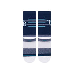 Tampa Bay Rays Closer TB Stance MLB Baseball Crew Socks Large Men's 9-13