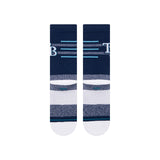 Tampa Bay Rays Closer TB Stance MLB Baseball Crew Socks Large Men's 9-13