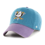 Anaheim Mighty Ducks '47 Brand NHL Clean Up Adjustable Strapback Hat Dad Cap