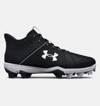 2023 Under Armour Boys' UA Leadoff Mid RM Jr. Baseball/Softball Molded Cleats