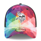 2023 Crucial Catch Minnesota Vikings New Era 39THIRTY NFL Sideline Hat