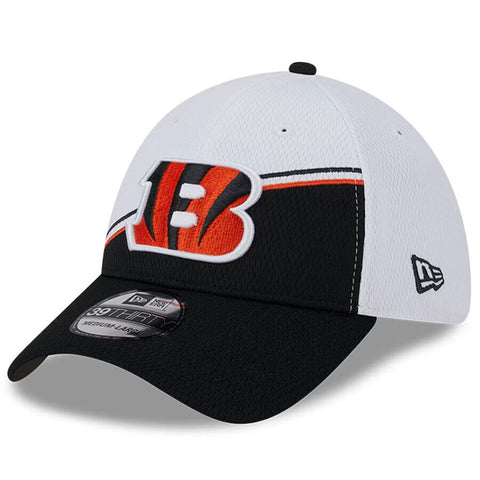 2023 Cincinnati Bengals New Era 39THIRTY NFL Sideline On-Field Cap Flex Hat